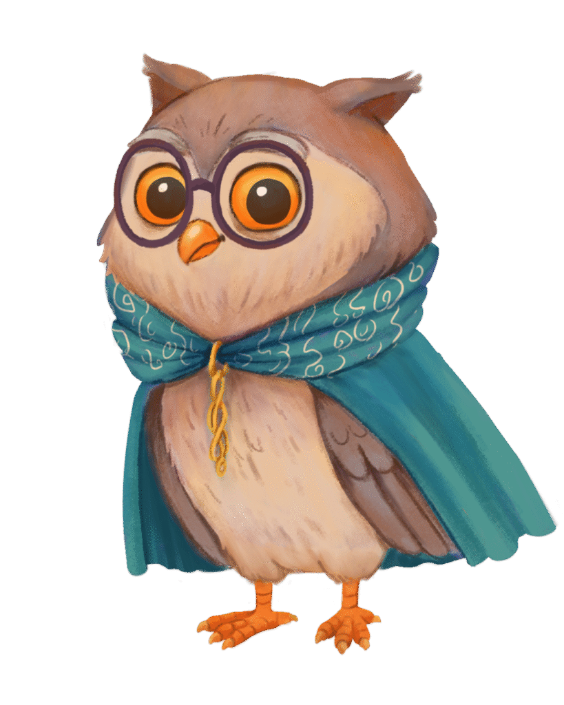 Picture of Oliver the owl from You Matter Luma by John R. Miles