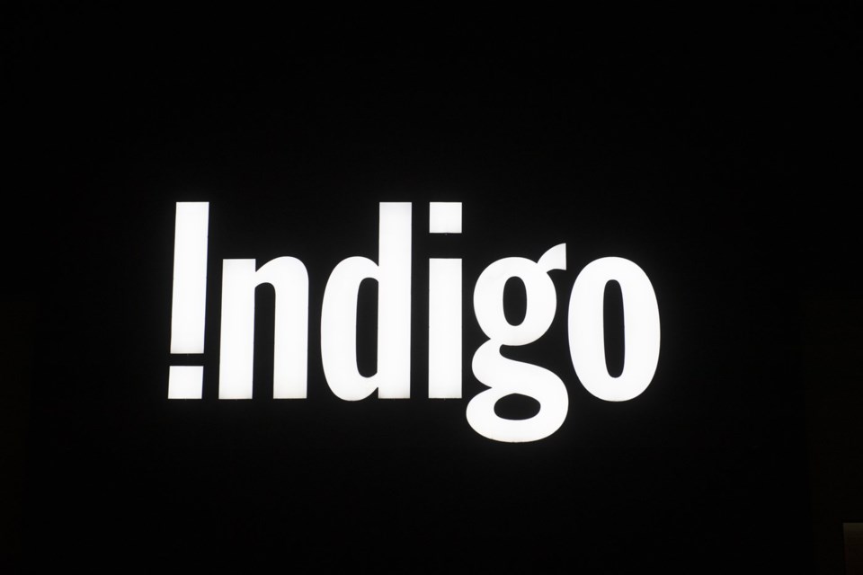 Indigo book sellers logo that carries you matter luma