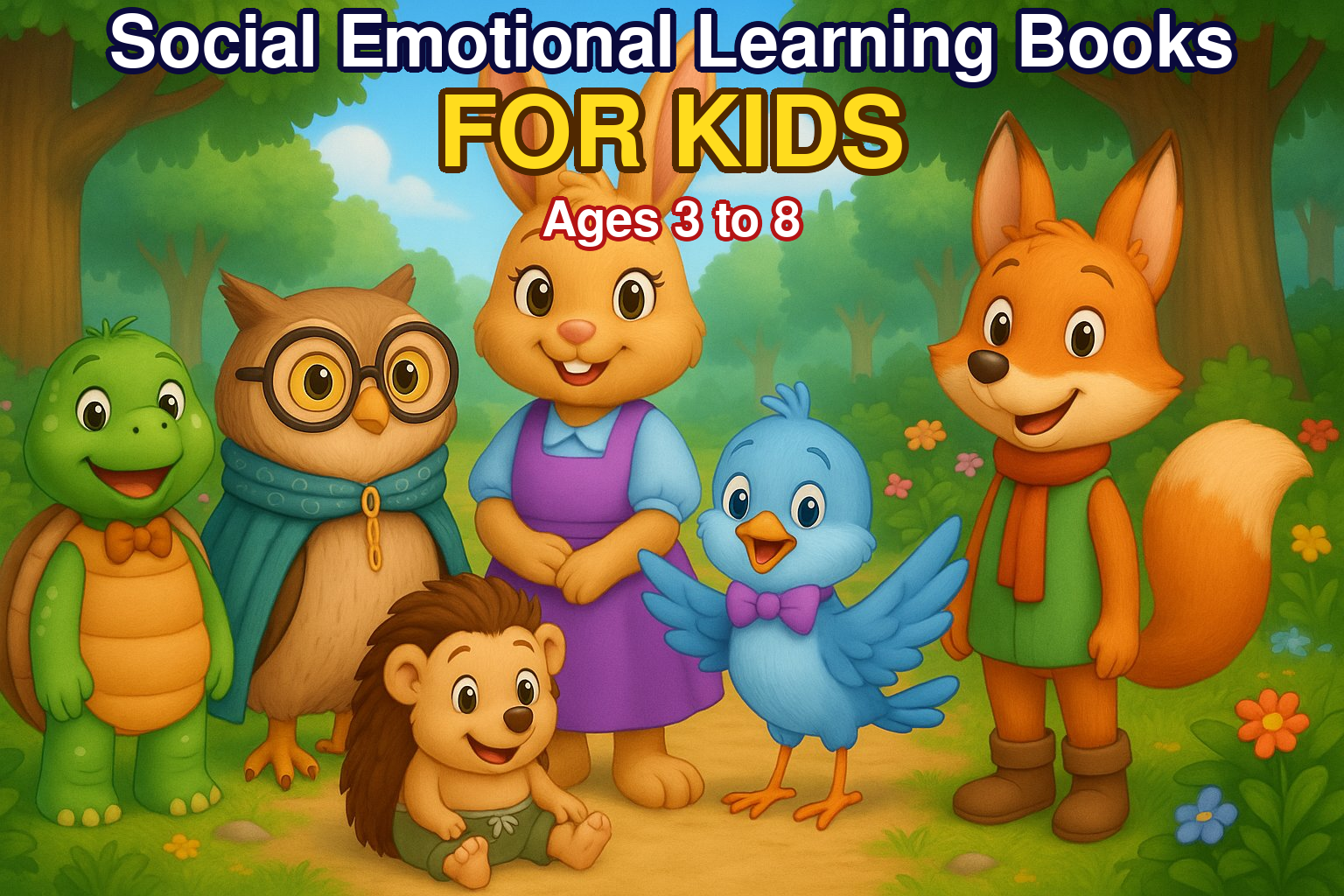 Social Emotional Learning Books for Kids