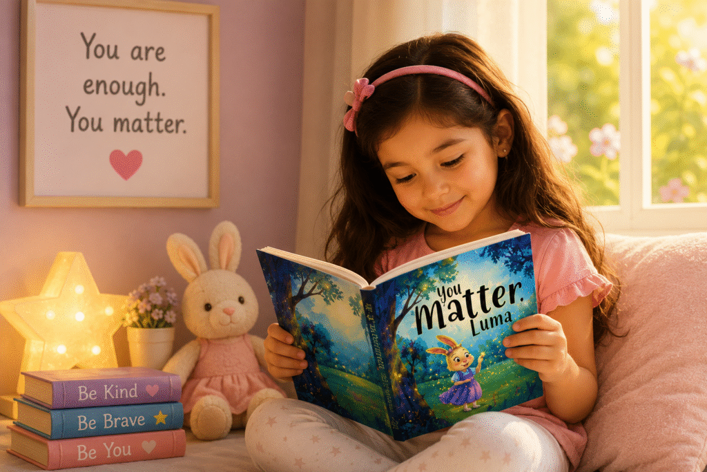 self-worth book series for kids - Luma